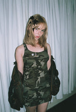 Load image into Gallery viewer, Camo Mini Dress