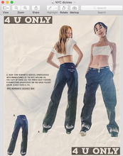 Load image into Gallery viewer, NYC Patent Skyline Dickies