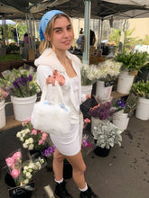 Load image into Gallery viewer, snowball mini purse (reversible)