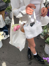 Load image into Gallery viewer, snowball mini purse (reversible)